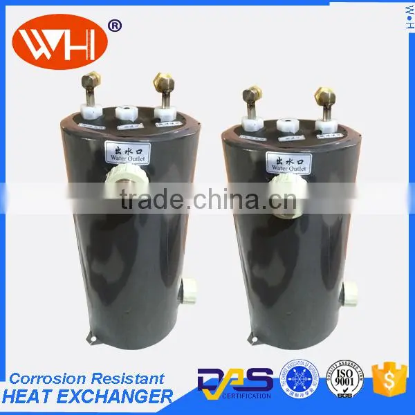 High Efficient 8.0HP Swimming Spa Heat Exchanger From Water to Air Evaporator