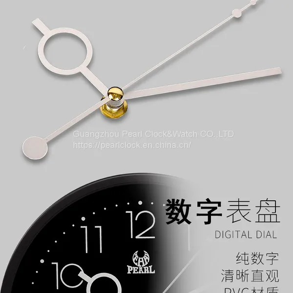 Wholesale Round Quartz Wall Clock With Big Number photo-2