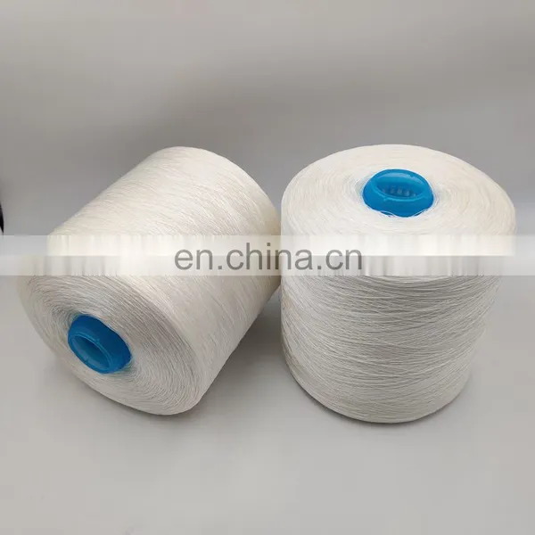 Factory Supply Hot Selling Dyed Colors Inner Bonded Raw White Heavy Duty Bonded Nylon Thread photo-3