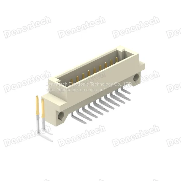 Denentech Dual Row Right Angle Male DIN41612 Connector photo-3