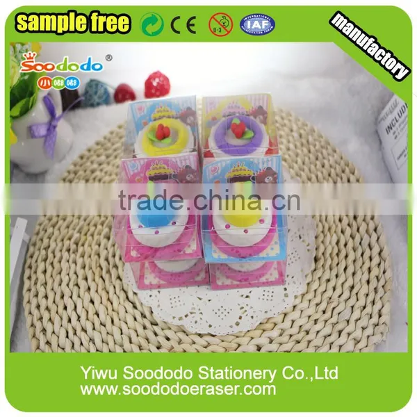 Pretty Eraser Cake Design Student Correction photo-2