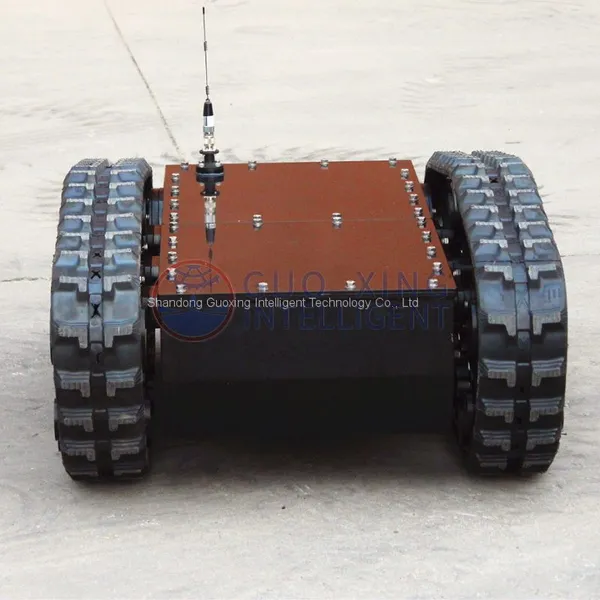 All Terrain Tracked Robot Chassis Robot Platform Tank Chassis Explosion Proof Material photo-4
