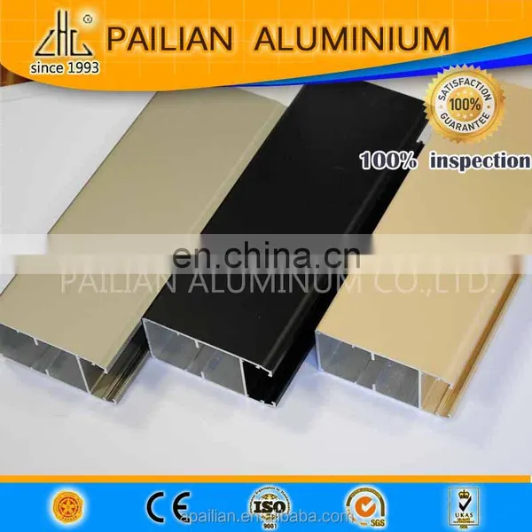 New Technology!Matt Electrophoresis Surface Finish Reduce Light Pollution Building Material Aluminium Profile photo-2