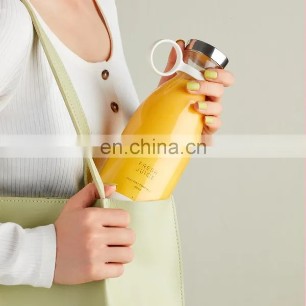 Wireless Charging Portable Automatic Battery Handheld Fruit And Vegetables Smoothie Cup Mini Juicer Food Blender photo-4