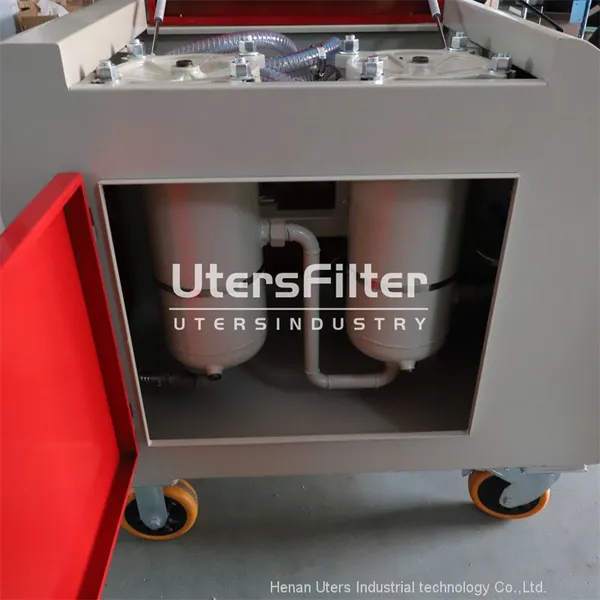 UTERS Hydraulic Lubrication System Refueling Tank Type Mobile Oil Filter photo-2
