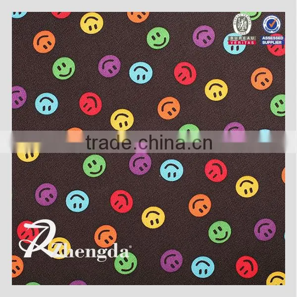 600D Polyester PVC Coated Printed Fabric photo-3