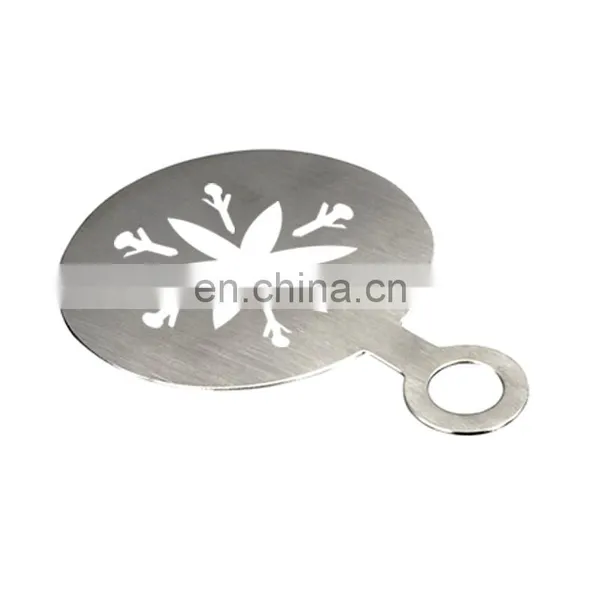 2021 Trending Selling Products Barista Stencil Stainless Steel 6 Pcs Set in Good Price From Indian Manufacture Seller photo-4