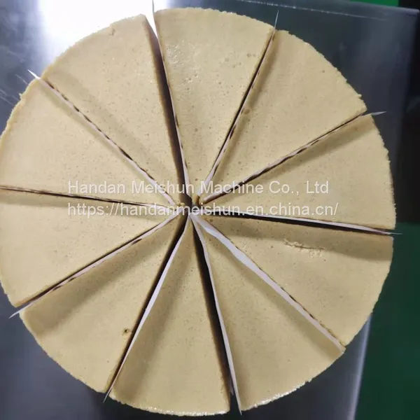 Ultrasonic Jujube Cake Cutting Machine With Paper Inserts Meishun Factory photo-5