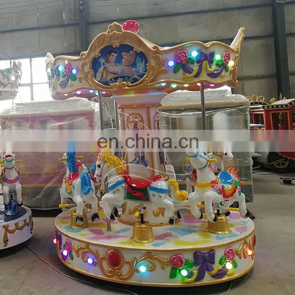 Cheap Carnival Game Kids Small Children Park Merry go Round for Sale photo-2