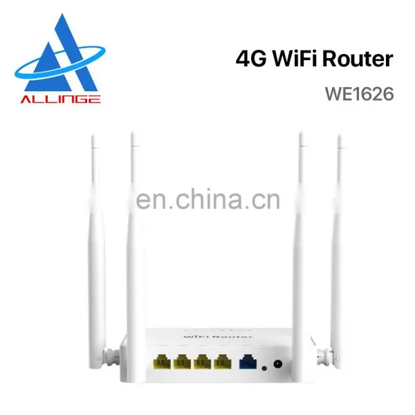ALLINGE LG3230 300Mbps Wireless Router WE1626 With 4 External Antenna WE1626 Home Use Router Work With E3372h-153 USB Dongle photo-4