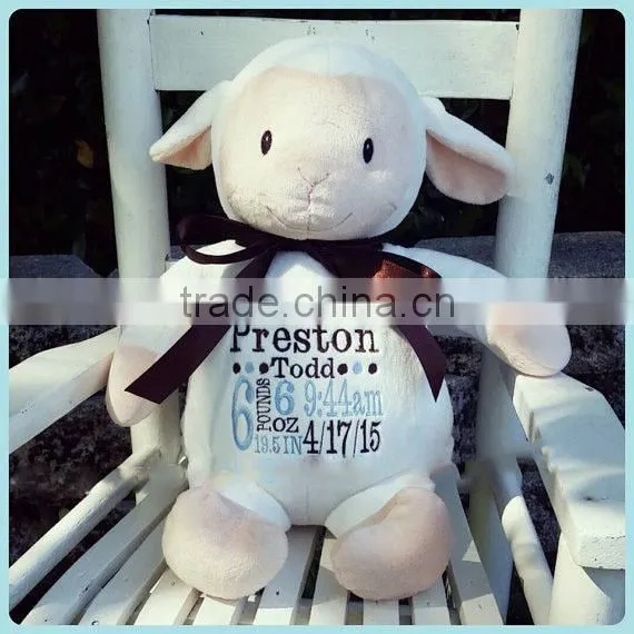 Personalized Baby Arrival Gift Plush Stuffed Animal Quality Choice photo-6