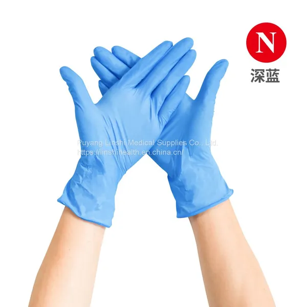 Disposable Nitrile Gloves Powder Free Latex Free for Medical Use Hospital Dental Clinics Gloves