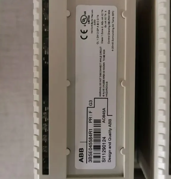 ABB AO845A 3BSE045584R1 Analog Output S/R HART 8 ch photo-2