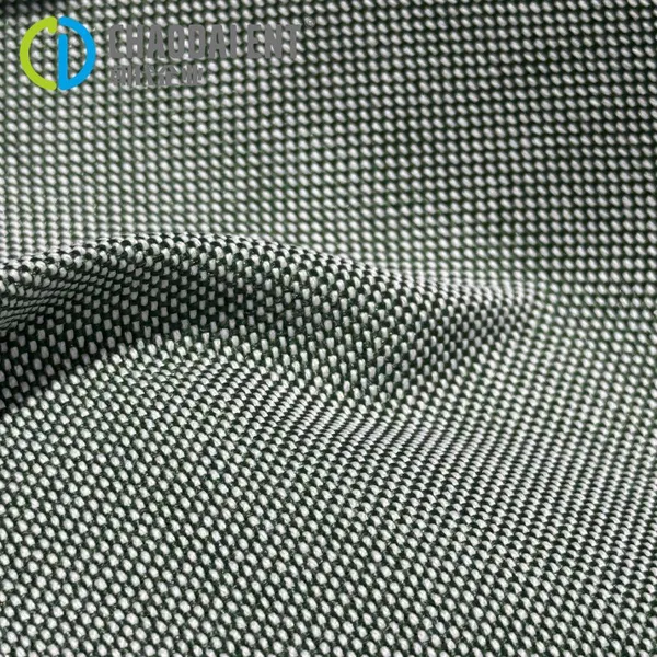 High Color Fastness 600D-16S/2 100%rpet Recycled Polyester Oekotex Certified Yarn-dyed Woven Fabric for Bags Shoes photo-4