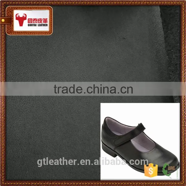 pu Coated Cow Leather R9 Pattern for School Shoes photo-2