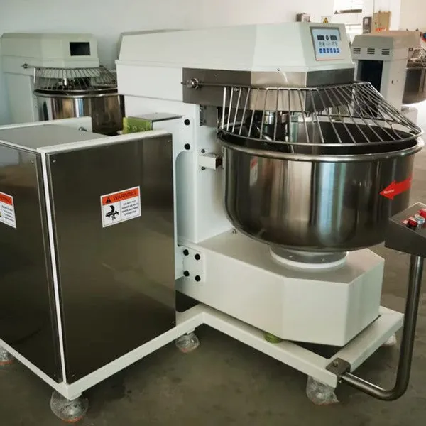Commercial Industrial Overturning Spiral Two-Speed Lift Flip Discharge Flour Mixer photo-4