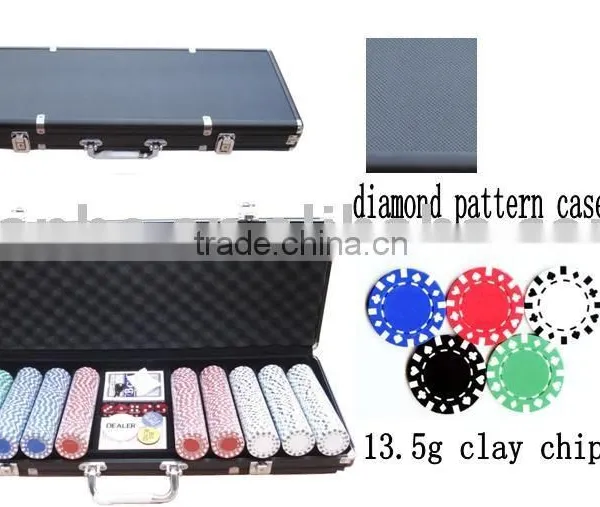 500PC POKER CHIP SET