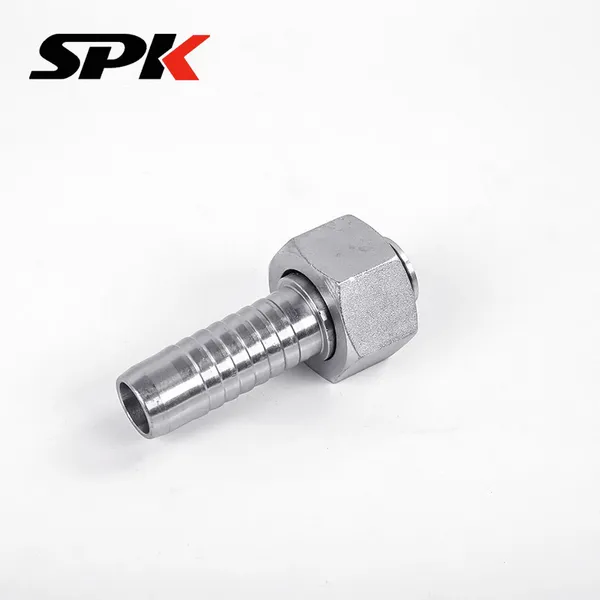 Manufacturer of 304 Stainless Steel Straight Crimp-Type High-Pressure Hydraulic Tube Transition Sealed Rubber Hose Fittings photo-4