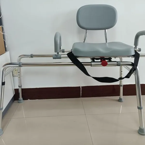 Sliding Shower Chair 360 Rotating Transfer Bench photo-5