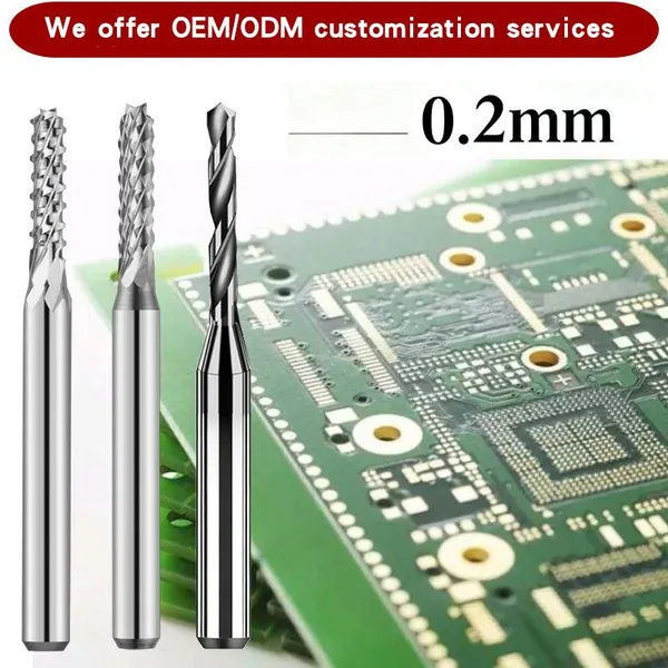 Tungsten Carbide PCB End Mill PCB Cutter photo-2