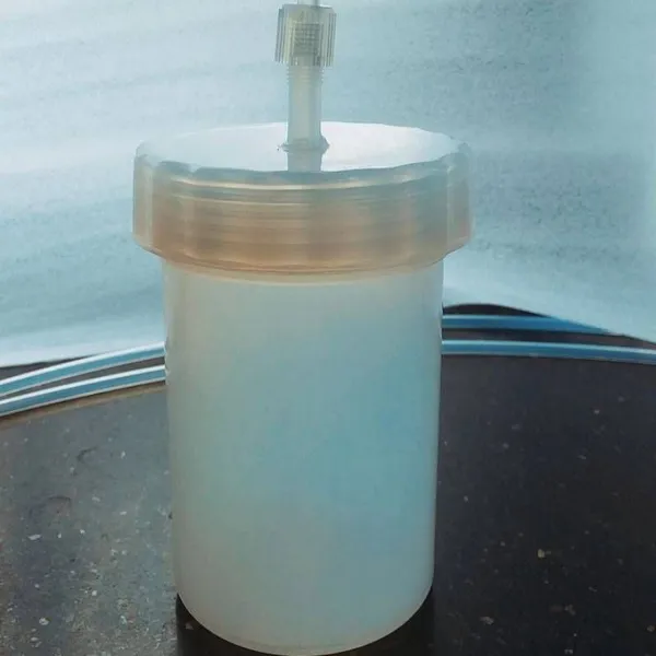 500ml Teflon Acid- and Alkali-resistant Gas Washing Bottle, Pfa Gas Reaction Tank, Heatable, Corrosion-resistant and High-temperature-resistant photo-2
