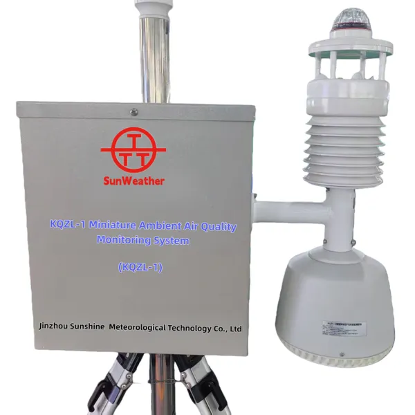 KQZL-1 Miniature Ambient Air Quality Monitoring System Air Quality Weather Station Monitor SO₂,NO₂,CO,O₃,PM2.5, PM10,TVOC photo-2