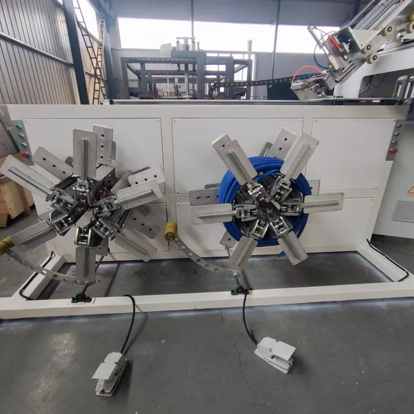 Semi-Automatic Pipe Coiler for 16-32mm Corrugated Pipe Production Line photo-4