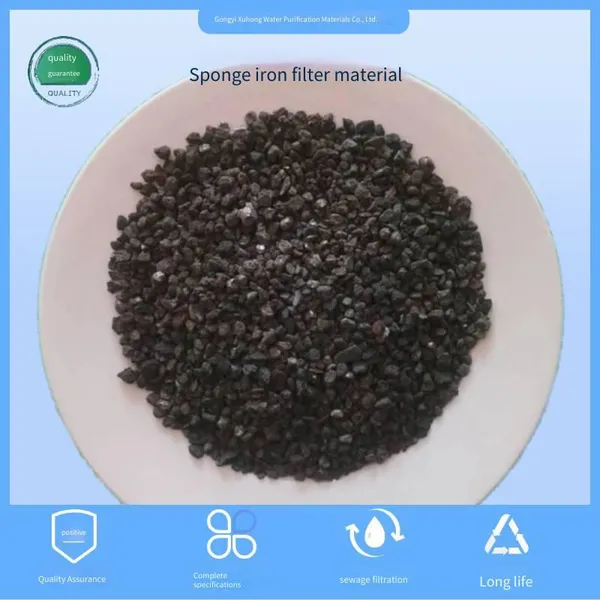 Sponge Iron, Used for Purifying and Deoxidizing Boiler Make - up Water in Textile Mills, and Treating Pipeline Wastewater. Sponge Iron Particles photo-4