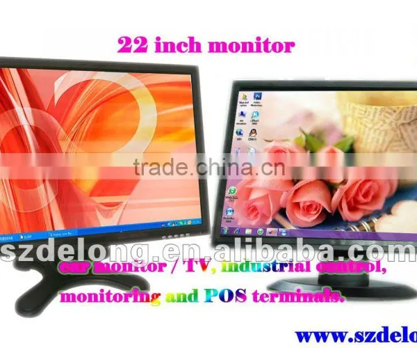 2012 Newest Desigh!! 22'' Pos LCD Touchscreen Monitor