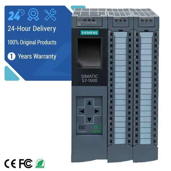 Siemens 100% подлинный новый SIMATIC S7-1500 Compact CPU 1511C-1PN модуль центрального процессора ПЛК 6ES7511-1CK01-0AB0