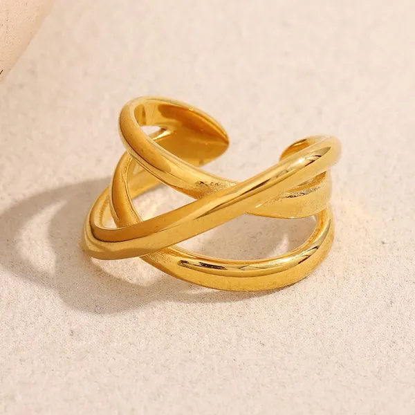 Matte Finish Stainless Steel Ring 4mm Wide Men's Wedding Band Factory Supply photo-3