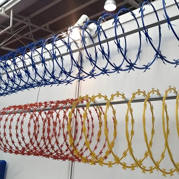 Construction Site Security Barbed Wire 3.0mm High Tensile Temporary Fencing Barrier