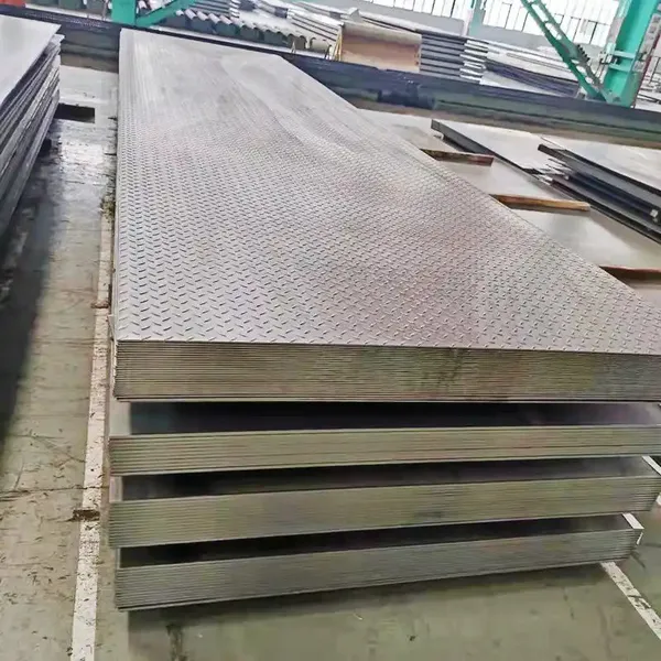 Carbon Steel Checkered Plate 3.75*1250 mm Checked Steel Plate/diamond Steel Sheet photo-3