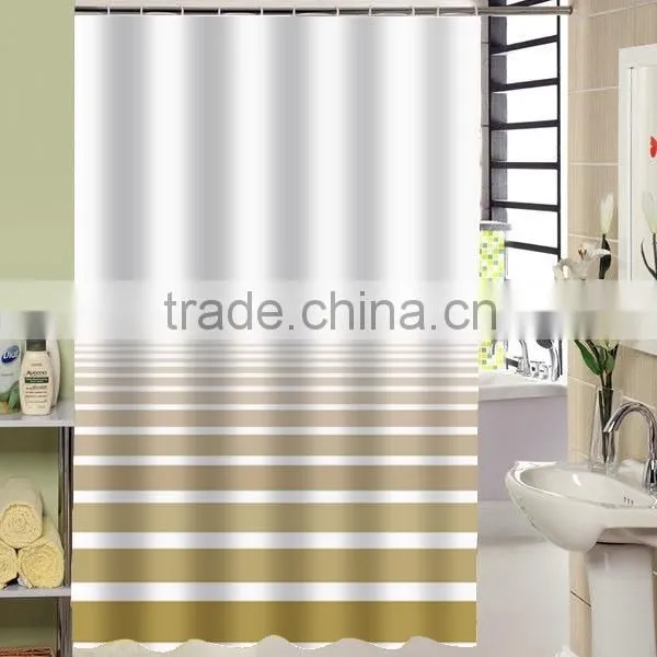 100% Polyester Butterflies Shower Curtain for Hotel, Family, Waterproof Bath Curtain photo-2