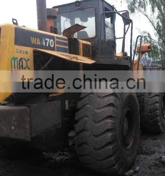 WA470 Wheel Loader Used Condition WA470 5t Wheel Loader Second Hand Wheel Moving Type WA470 Wheel Loader for Sale photo-3