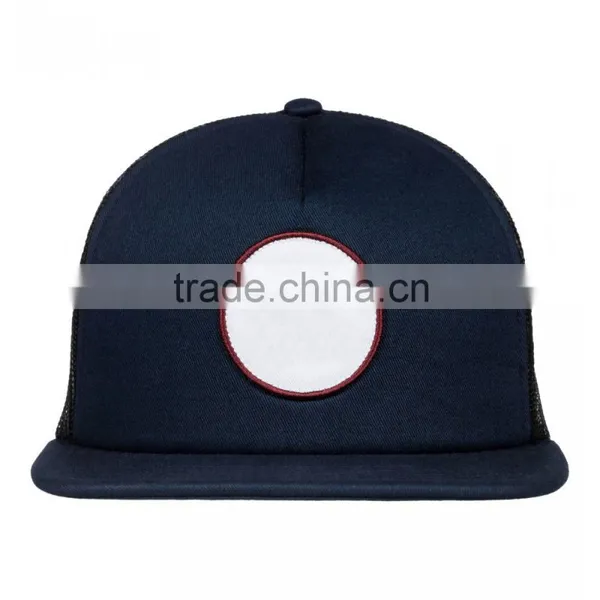 Cap Manufacturer High Quality Custom 5 Panel Flat Brim Trucker Hat photo-6