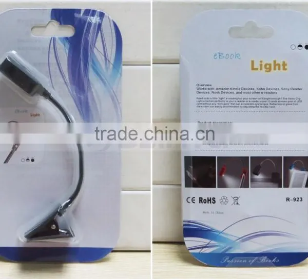 IP33 Grade 7lm LED Warm White Light Source LED Clip On Book Light photo-6