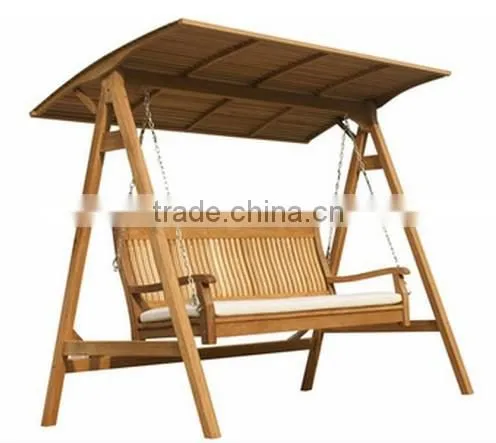 Newest Wooden Playground With Anticorrosive Wood Swing /outdoor Playground