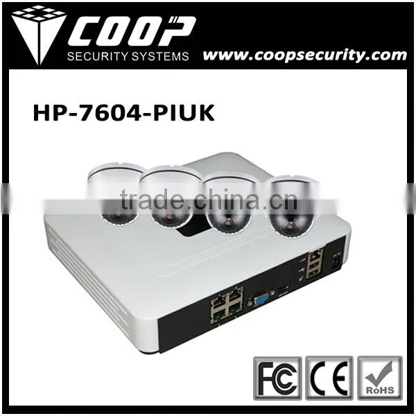 H.264 4ch Cctv Dvr Combo Vandalproof IR Dome Camera Kit 4CH CCTV System Kit 720P/960H Recording Home Security DVR photo-2