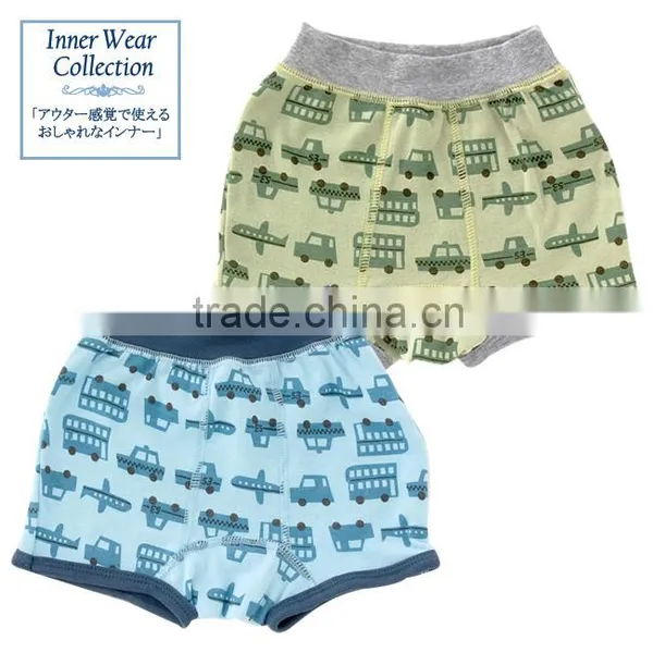 100% Cotton Infant Products High Quality Underwear Boy Boxers Car Pattern for Baby Kids Toddler Children Inner Wholesale Cute photo-3