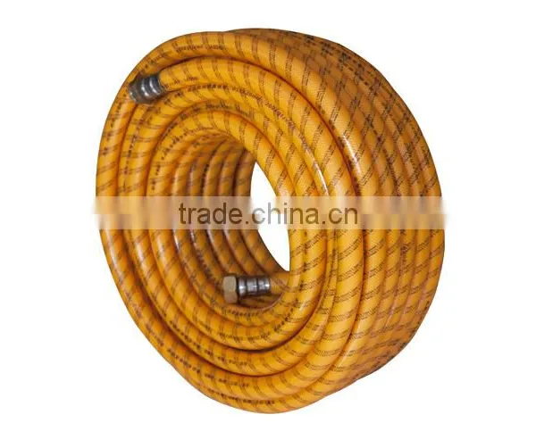 YONG HANG PVC YELLOW BRAIDED 1/2 FOR AGRICULTRAL HIGH PRESSURE SPARY HOSE photo-5