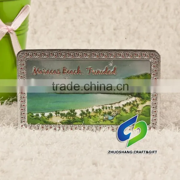 Various Customized Aluminum Foil Souvenir Fridge Magnets photo-3