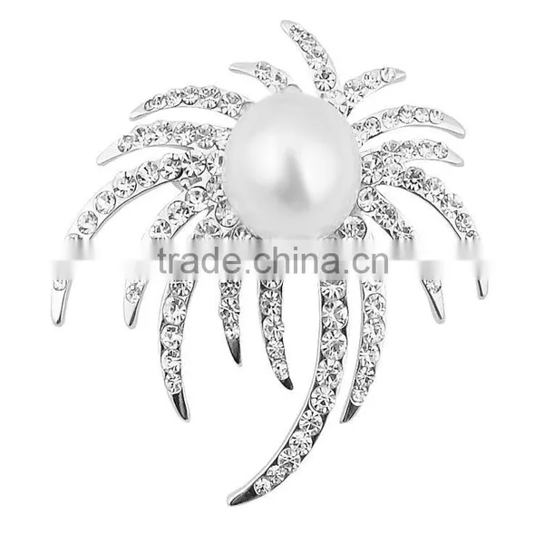 OEM Manufacture Palm Tree Brooch photo-2