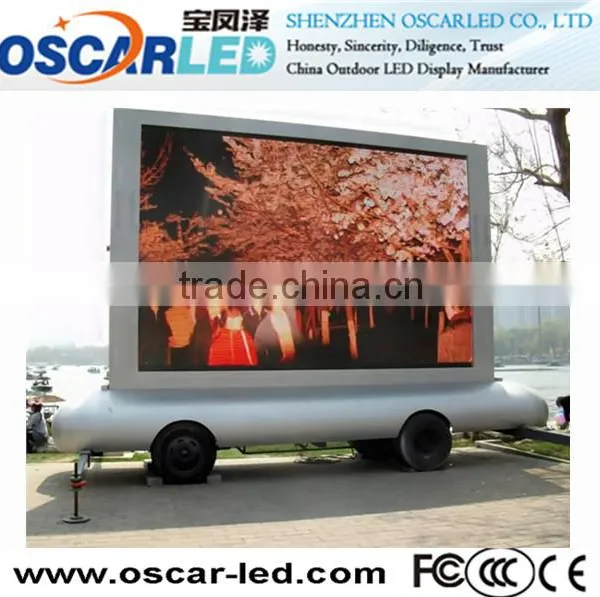 2015 New Invention Bus Commercial Advertising Led Display Screen/moving Truck Led Display photo-4