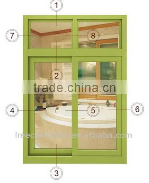 Aluminum Section/ Aluminium Window and Door Profile/extrusions Quality Choice