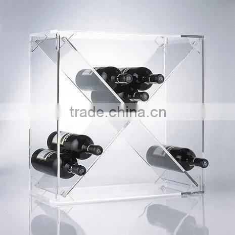 Bottle Clear Acrylic Wine Rack photo-3