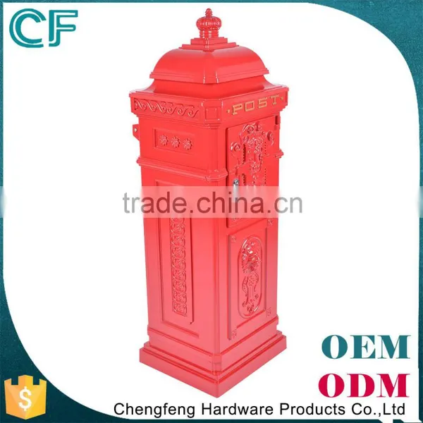The Most Popular Style In Europe Lion Decorative Vintage Mailboxes For Sale From China photo-4