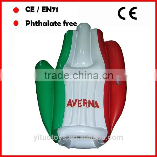 Red PVC Inflatable Boxing Gloves photo-5