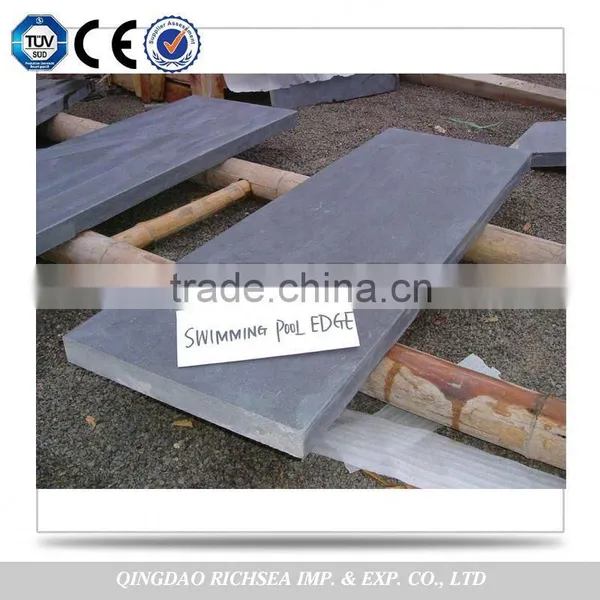 Moderate Cost Finished by Honed Blue Limestone Outdoor Steps photo-5