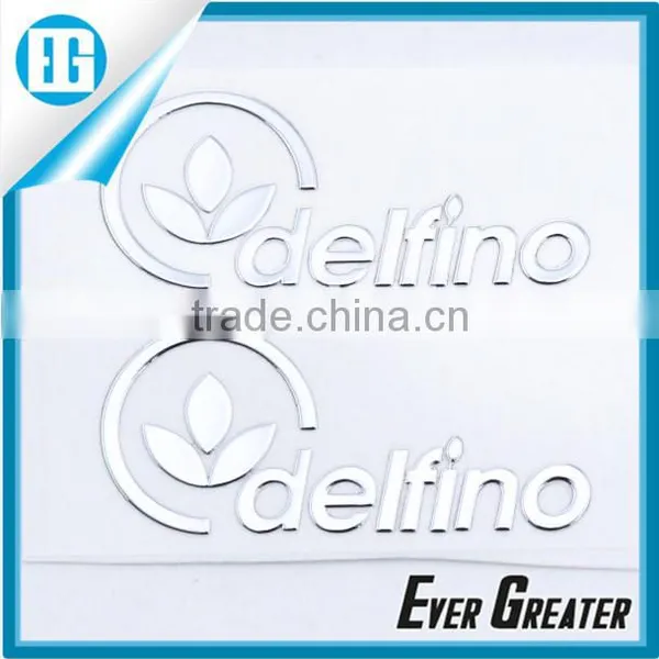 Custom Thin Silver Metal Stickers,aluminum Sticker Strong Adhensive Metal Stickers photo-4